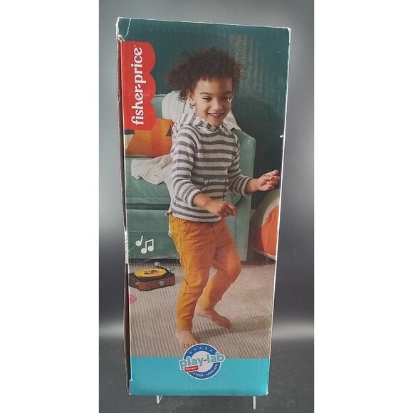 Fisher-Price Rockin Record Player Music Toy With Five Albums Kids 3+ Years - Picture 6 of 10